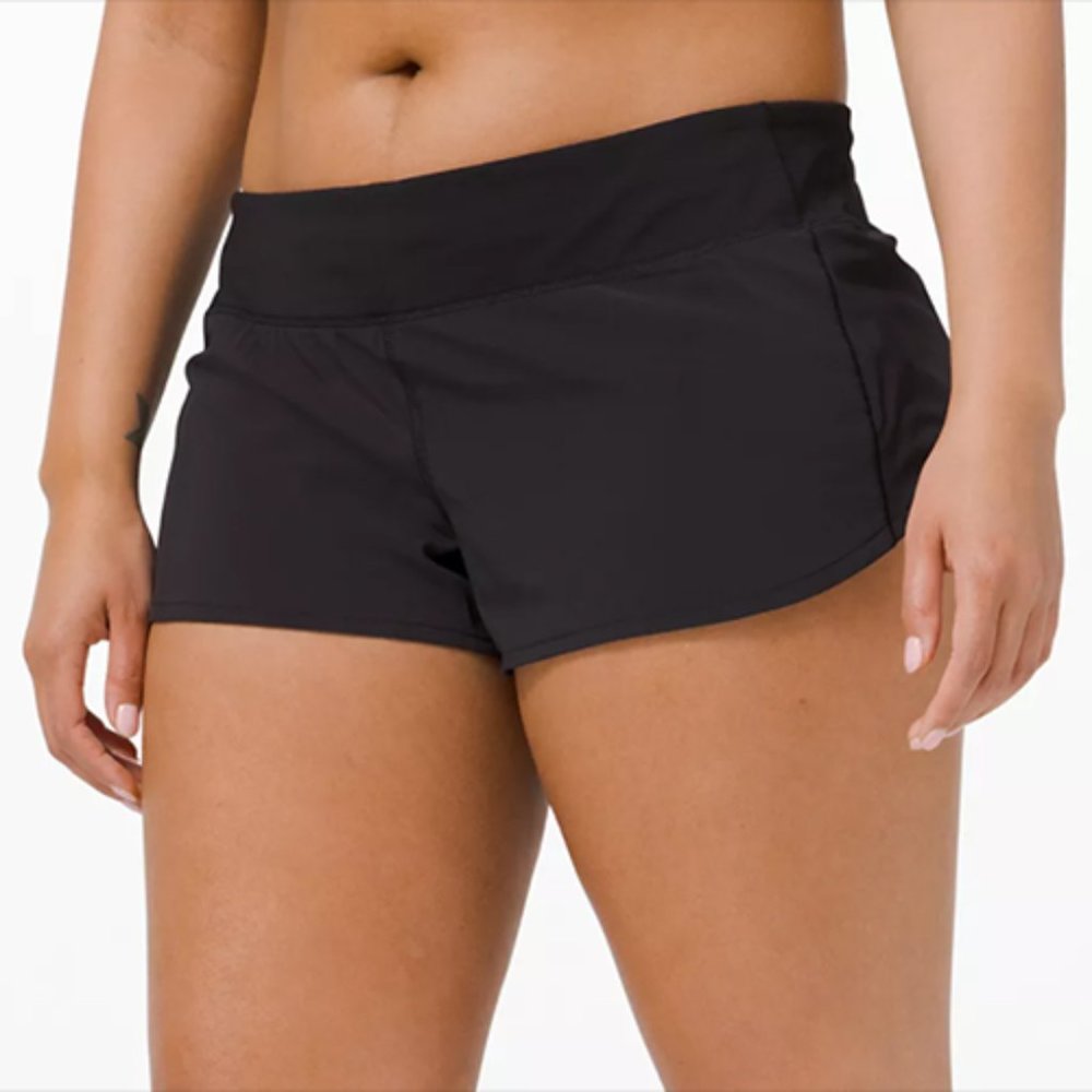 lululemon athletica Black Athletic Shorts